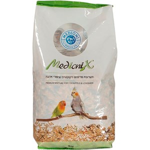 מזון לקוקטייל וציפורי אהבה 1 ק"ג