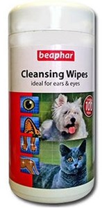 ביהפר מגבונים לניקוי עיניים 100 יח