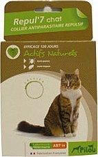 ריפול 7 קולר נגד קרציות ופרעושים