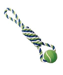 חבל עם כדור לכלב