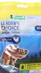 חטיפי בשר לידר צויס סוכריות עוף 80 גרם-5 יח' ב 50 ש"ח!