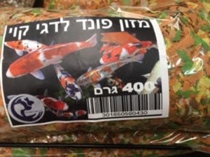 מזון פונד לדגי קוי